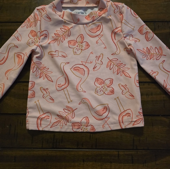Carter's Toddler Girl Swim Shirt Size 3T - Picture 2 of 5